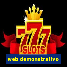 web demonstrativo